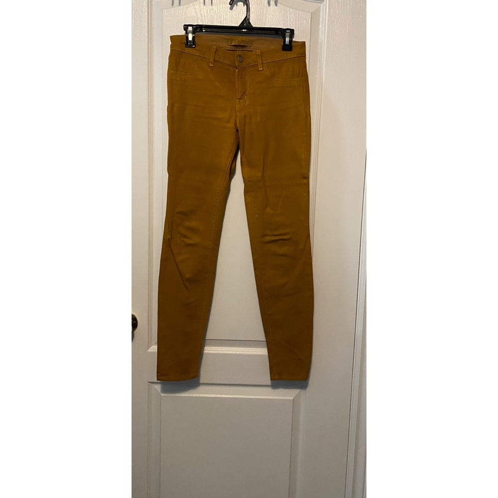 J Brand dark mustard yellow jeans - NEVER WORN